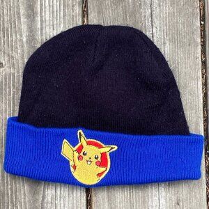 Vintage 1999 Pokemon Beanie Hat Nintendo Branded
